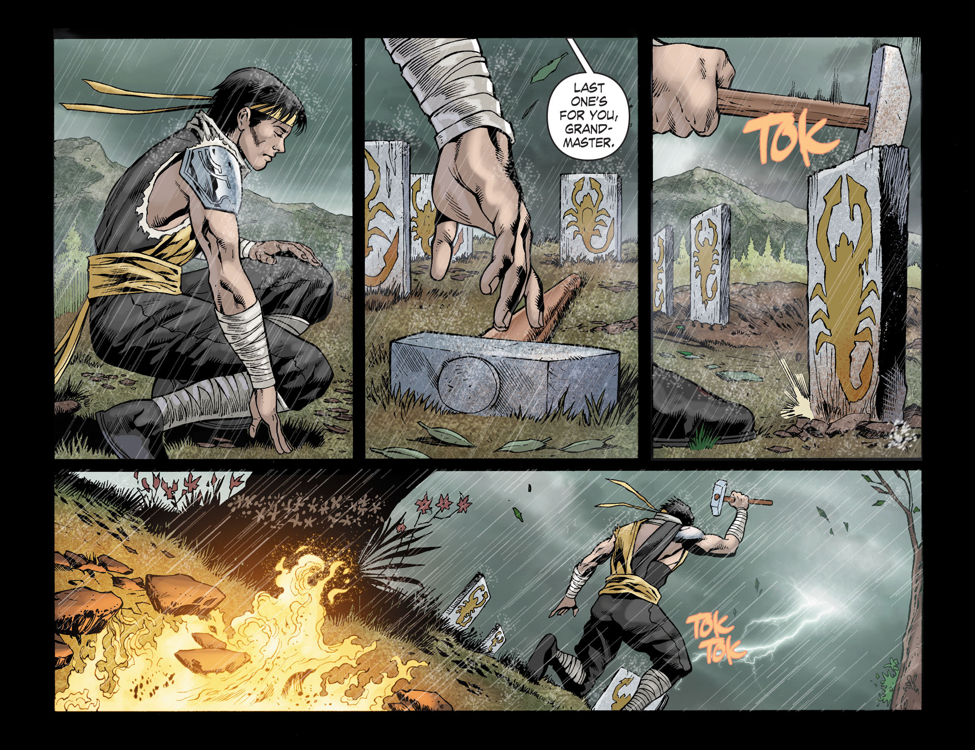 Read online Mortal Kombat X [I] comic -  Issue #34 - 9