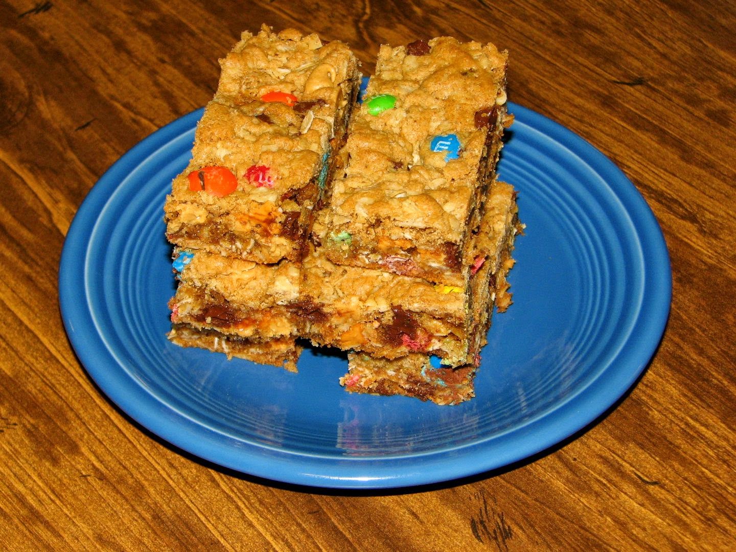 Shel's Kitchen Loaded Oatmeal Blondies