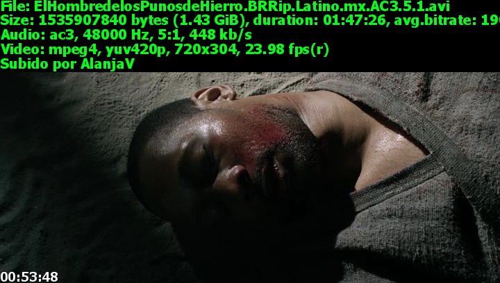 ElHombredelosPunosdeHierro.BRRip.Latino.