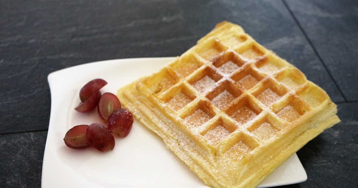 bininannys : Leichte Buttermilch- Waffeln knusprig