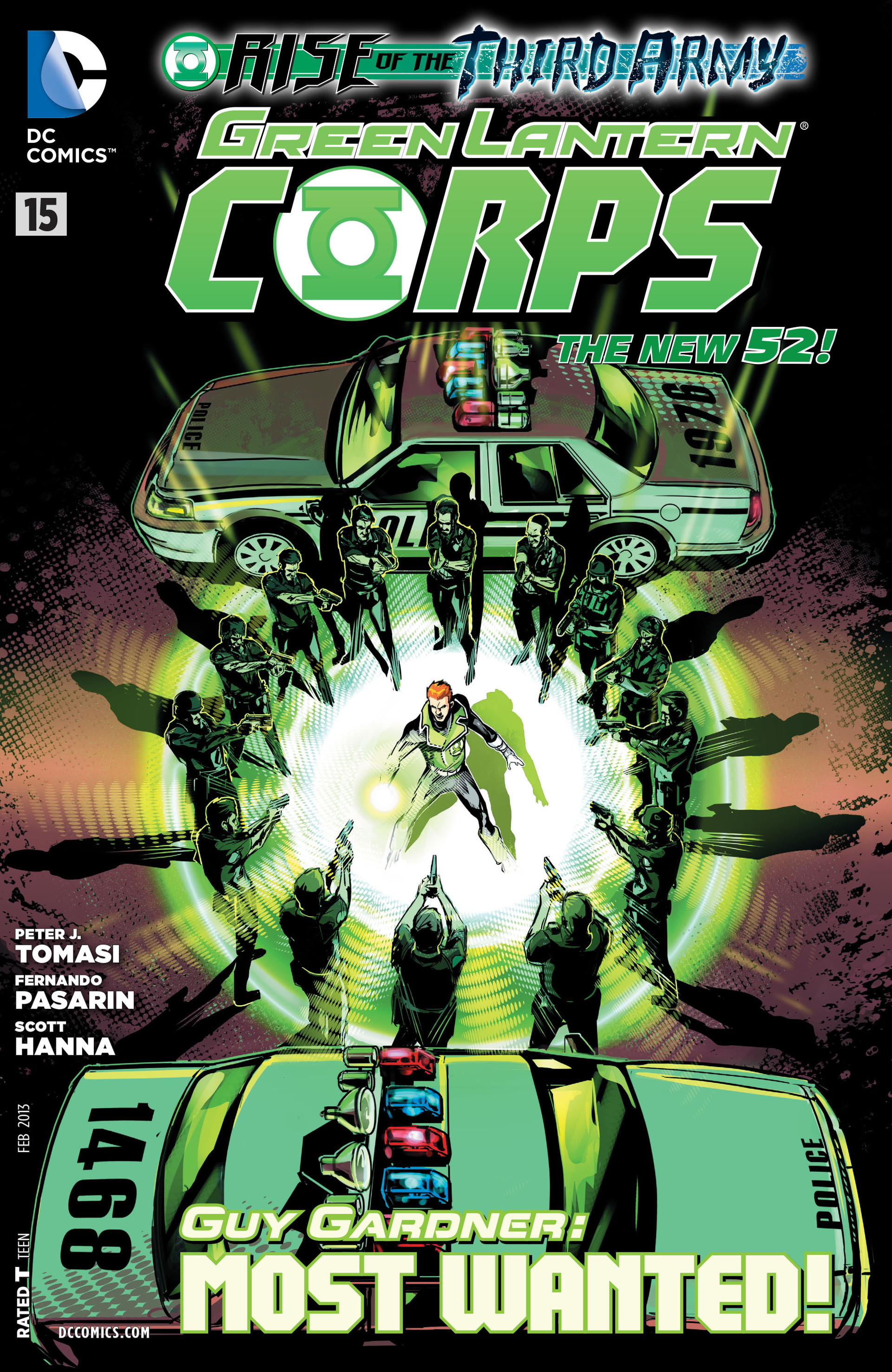 Read online Green Lantern Corps (2011) comic -  Issue #15 - 1