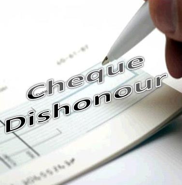 cheque has been dishonoured