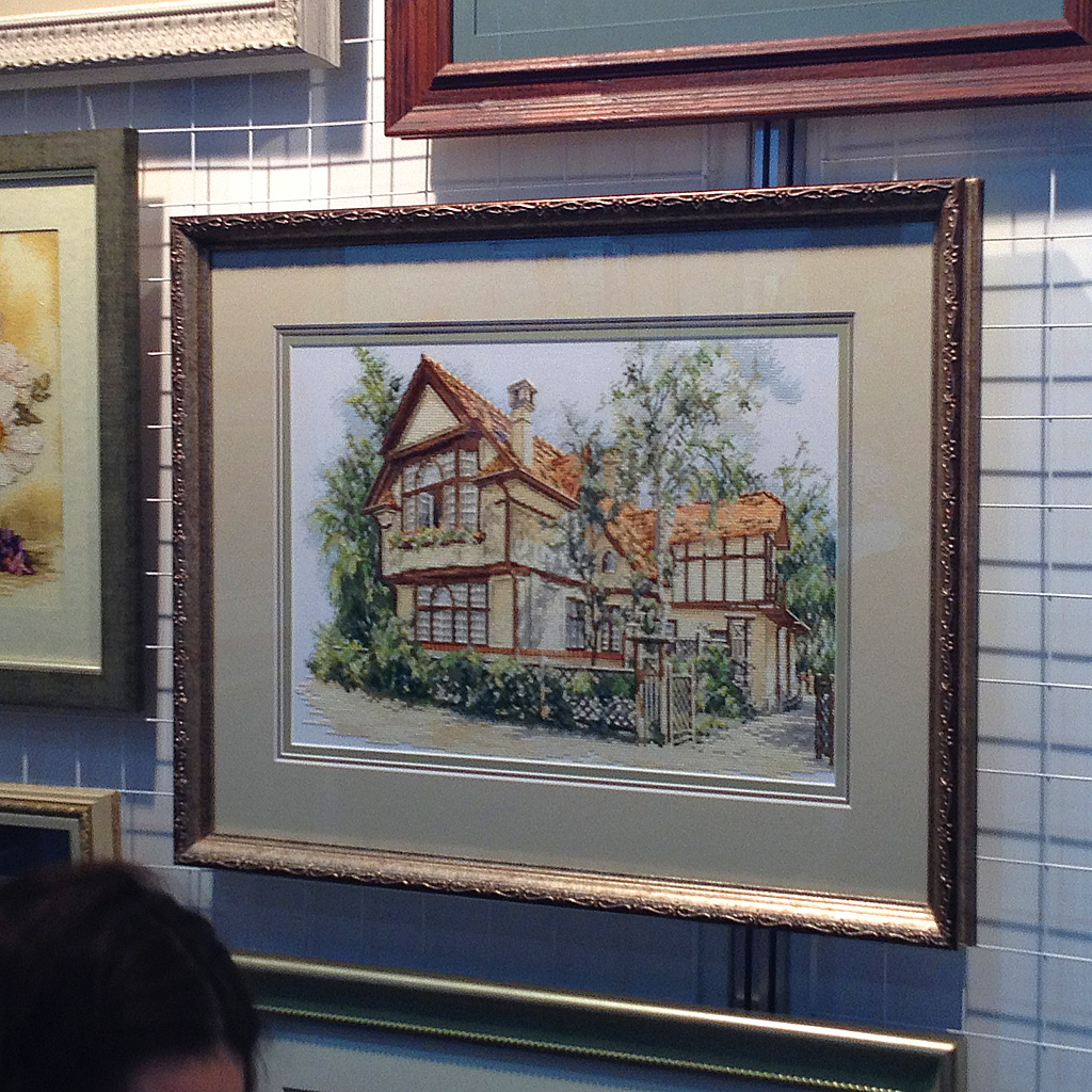 наборы для вышивания лавочка фондучка.