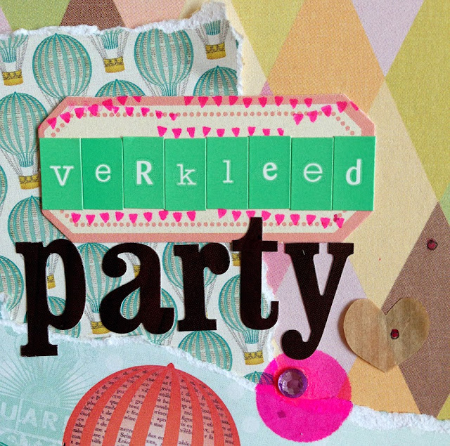 Neon Kaleidoscope Scrapbook Dress Up Party