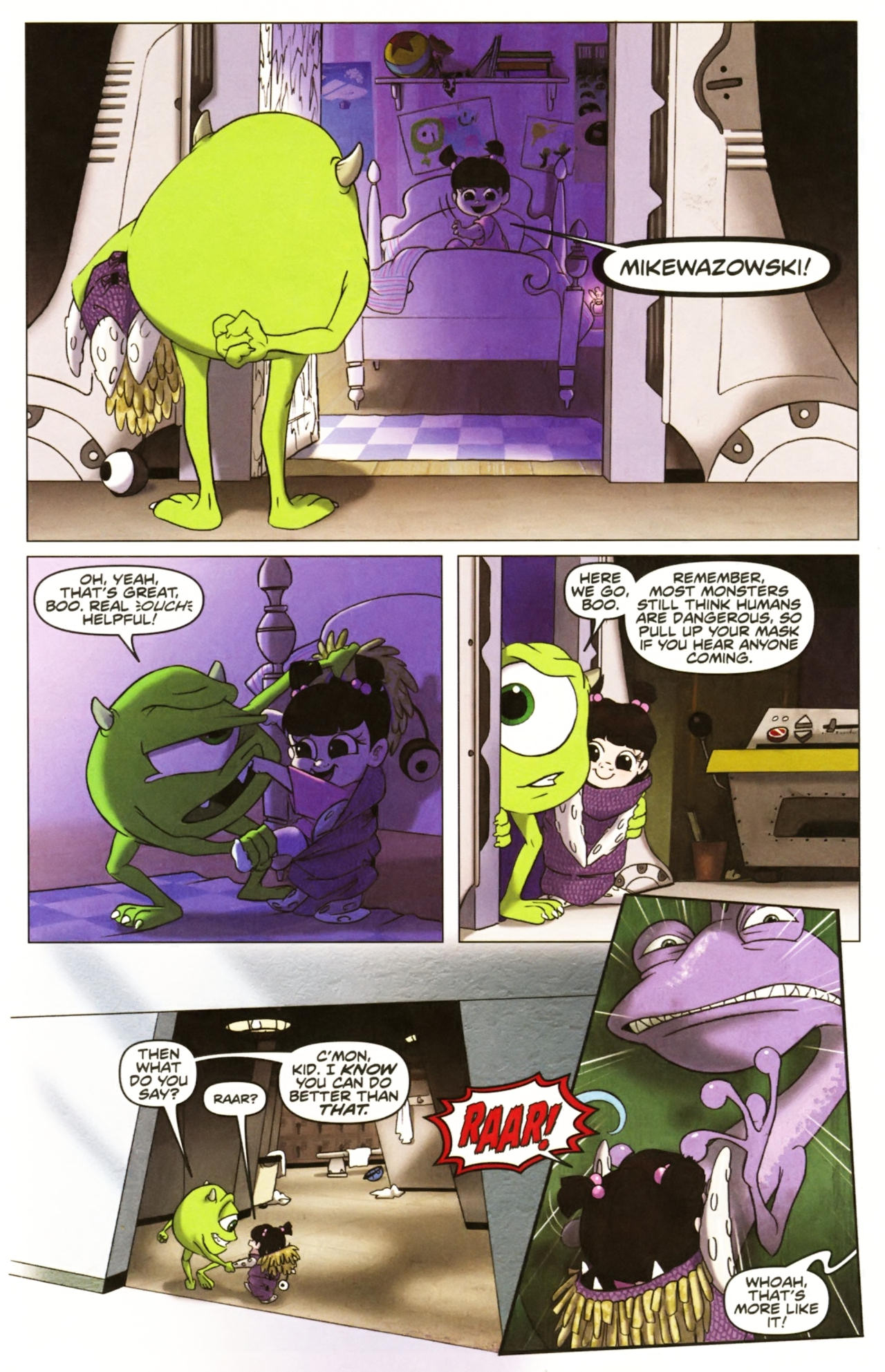 Read online Monsters, Inc: Laugh Factory comic -  Issue #1 - 10