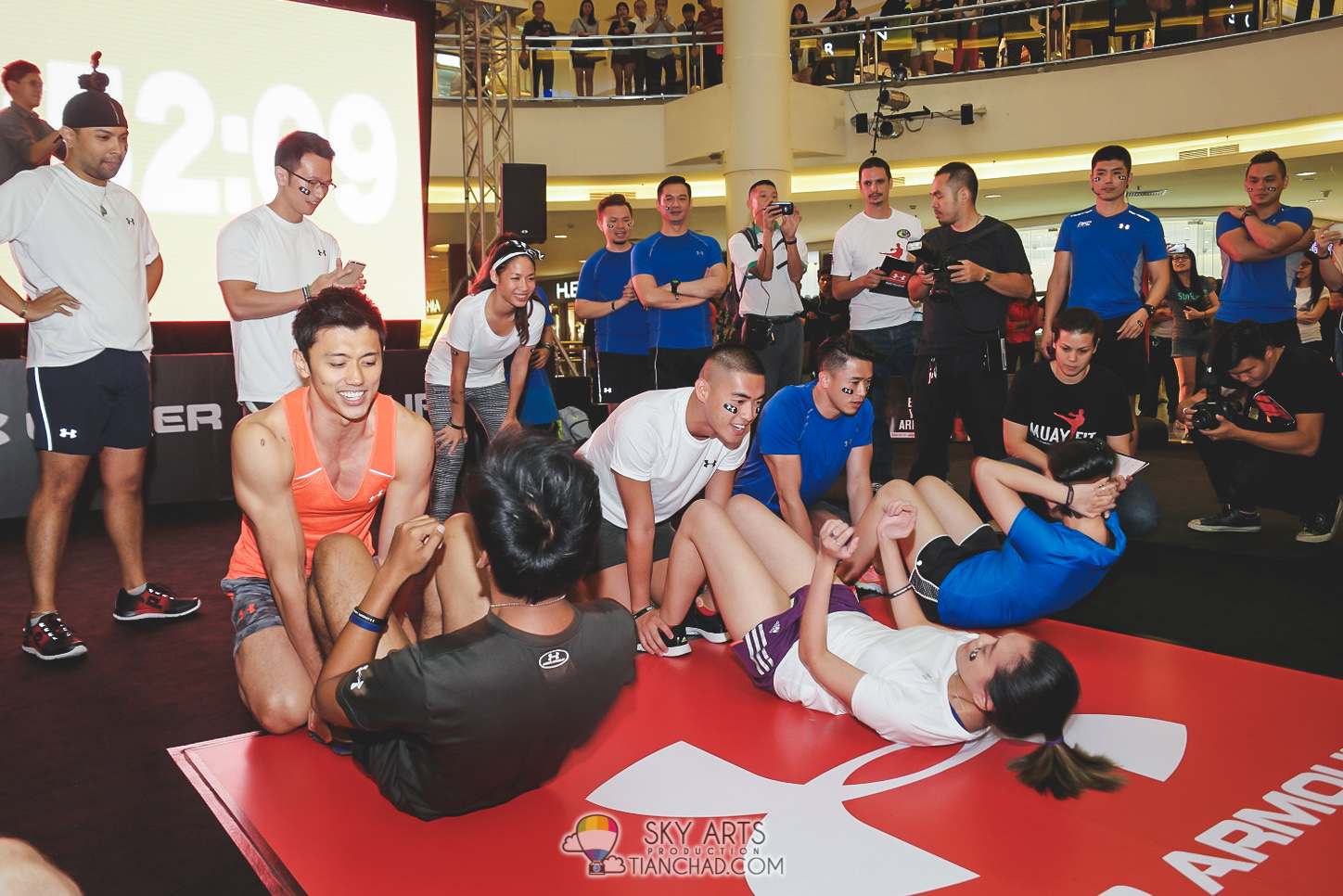 Under Armour Mid Valley Megamall & Earn Your Armour Challenge with