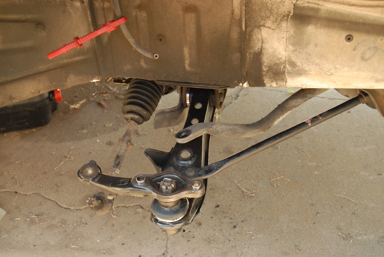 Every Blade of Grass Right Side Lower Control Arm Installed!