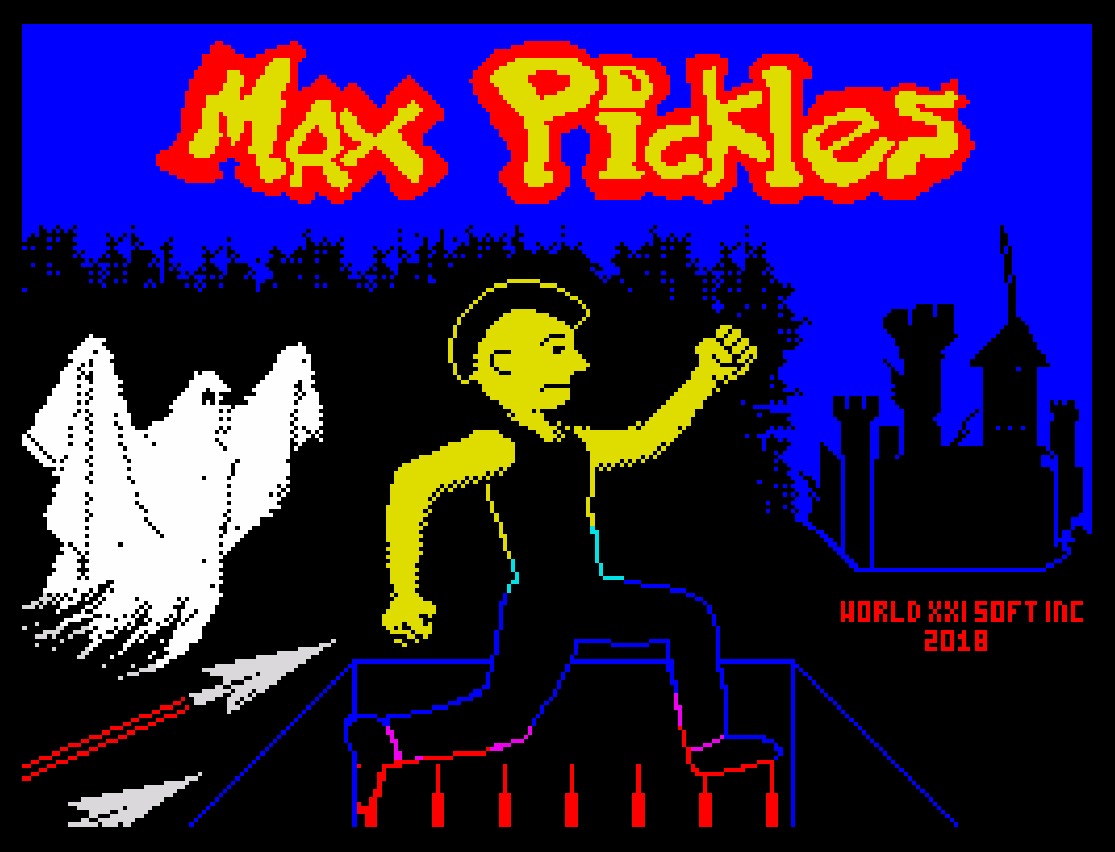 Indie Retro News Max Pickles Action And Puzzle Based Zx Spectrum Game Gets A Release