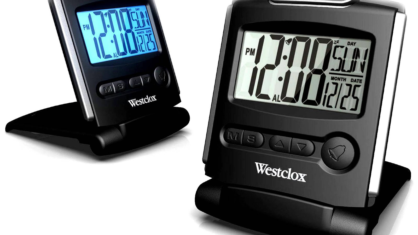portable travel alarm clock