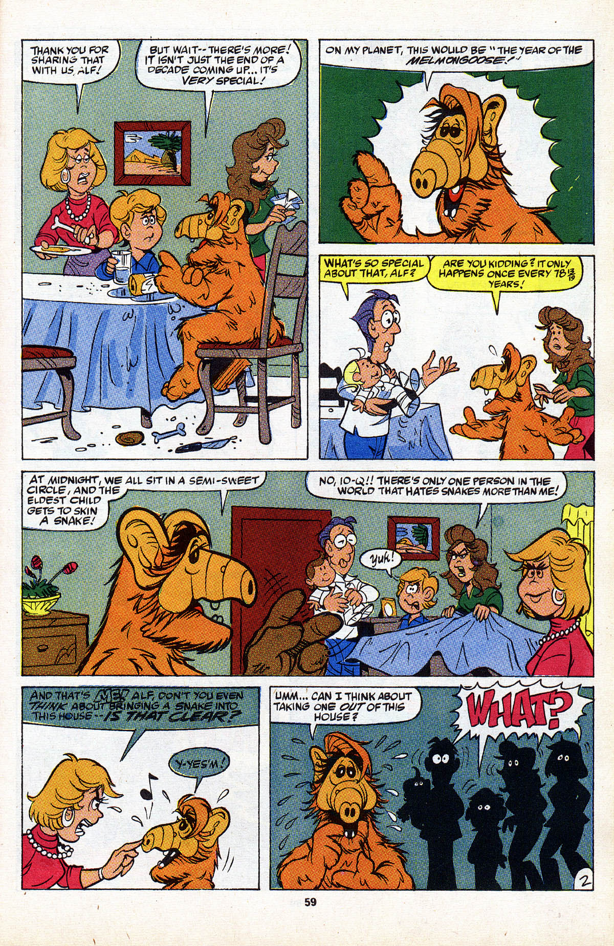 Read online ALF comic -  Issue #2 - 60