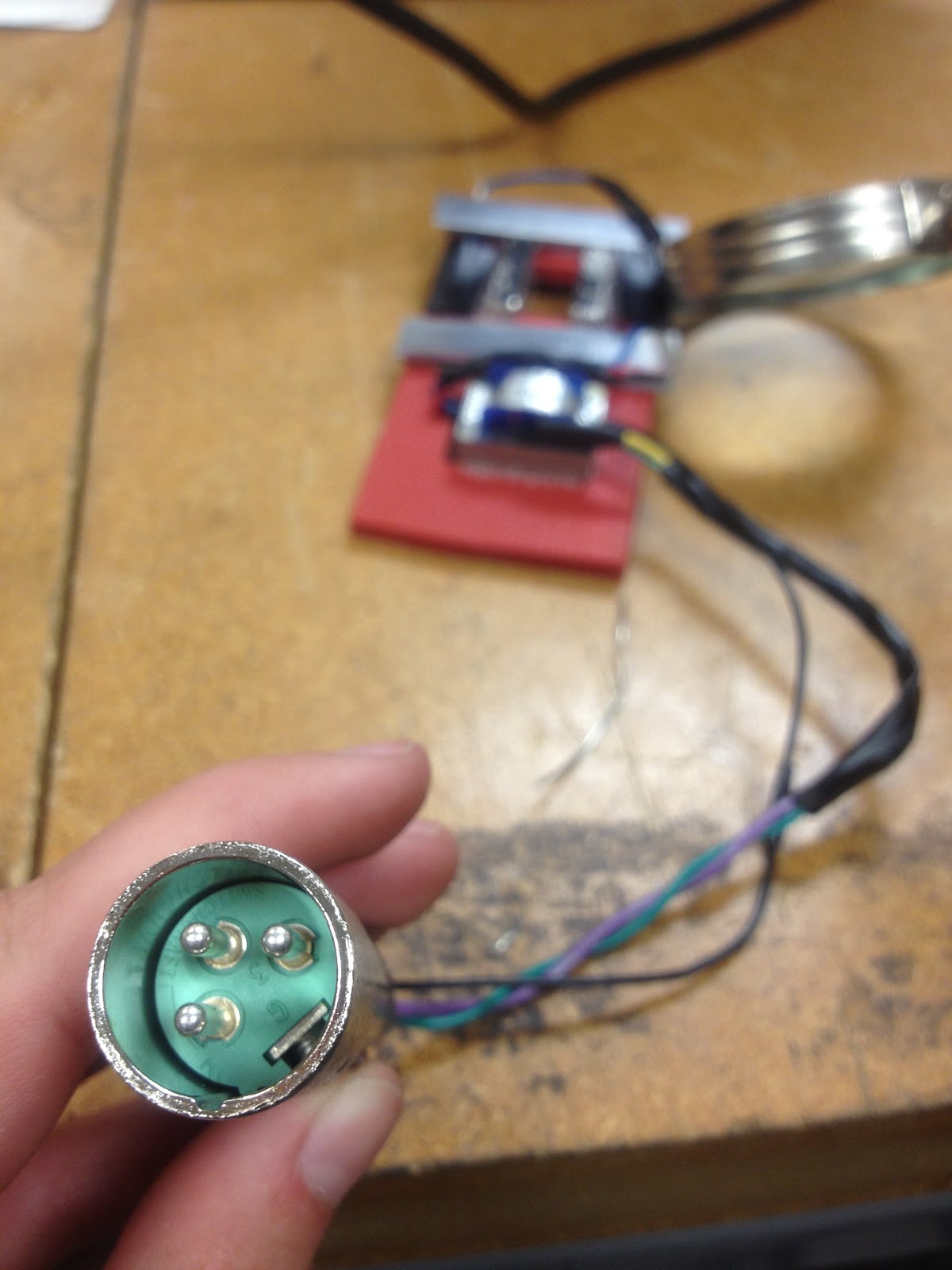 Kelley's Creative Electronics Homemade Ribbon Microphone