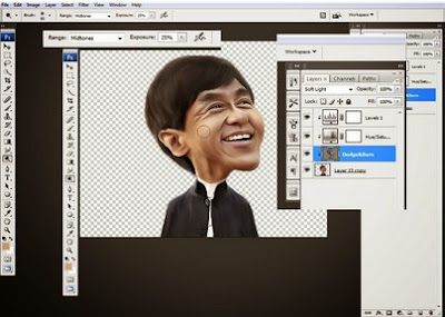 Tutorial Cara Membuat Karikatur Dengan Photoshop Lengkap Dengan Gambar