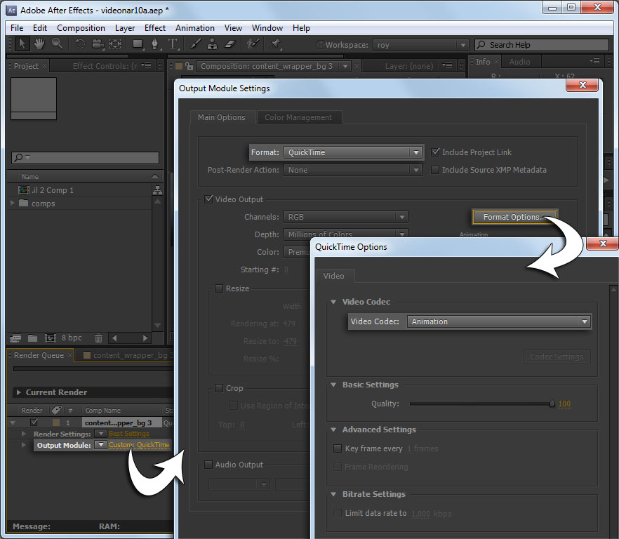 Quicktime Animation וידאו נרקו: יצירת סרטון בפורמט Animated GIF באמצעות Photoshop | הבלוג ...