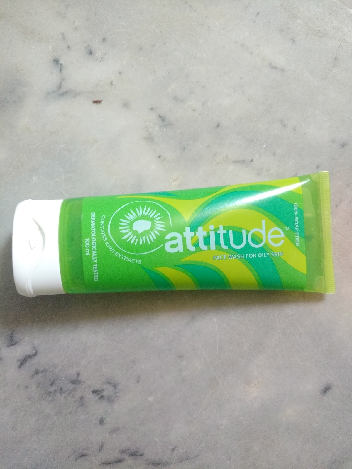 Bornbeautifull Amway Attitude Kiwi Fruit Face Wash Review