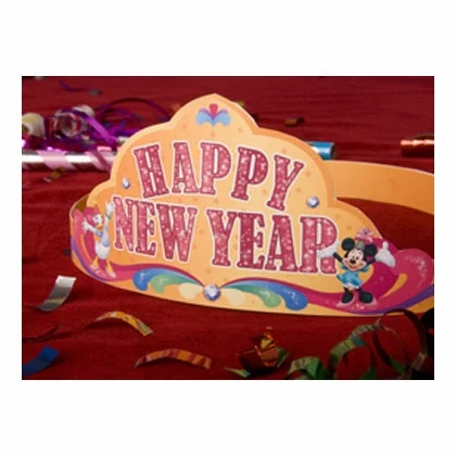 Corona de Minnie para Año Nuevo para Imprimir Gratis. 