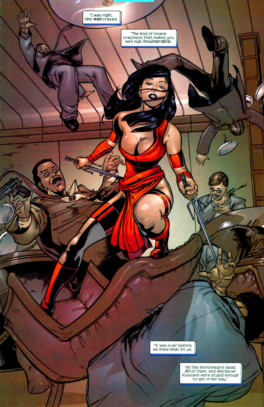 Read online Elektra (2001) comic -  Issue #33 - 14