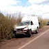Ambulância que transportava pacientes pega fogo no Maranhão