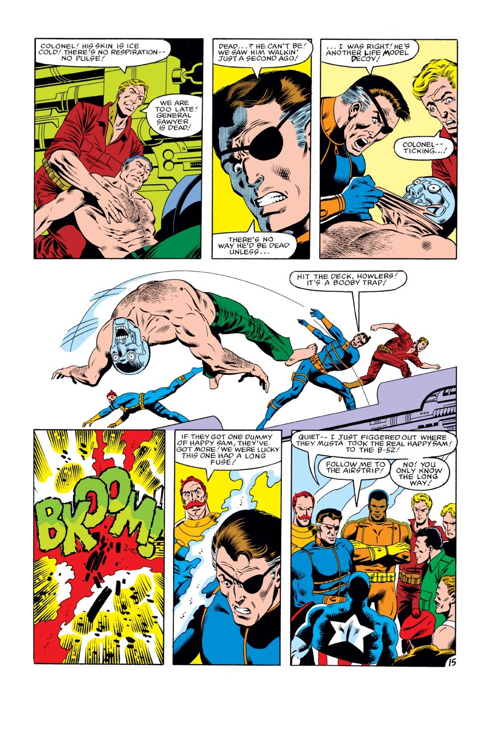Read online Captain America (1968) comic -  Issue #274 - 16