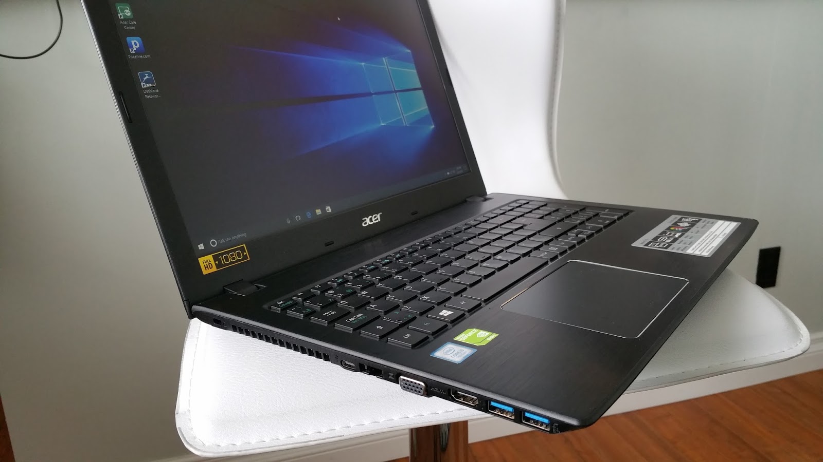 Review of an inexpensive Laptop Acer Aspire E5-575G