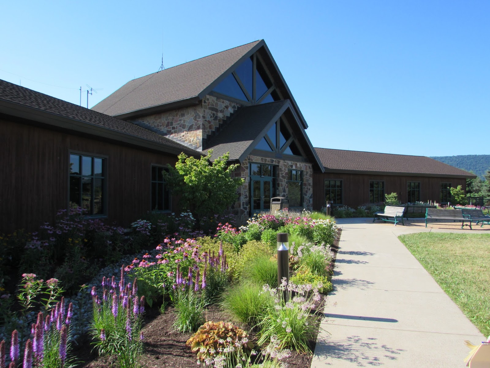 Raystown Lake Visitor Center and Allegrippis Mountain Biking Trails