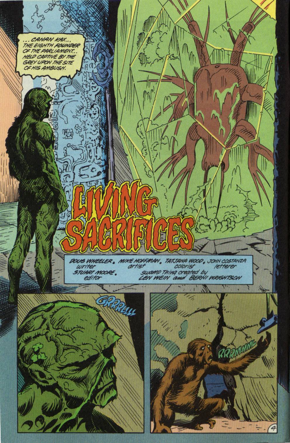 Read online Swamp Thing (1982) comic -  Issue #105 - 5