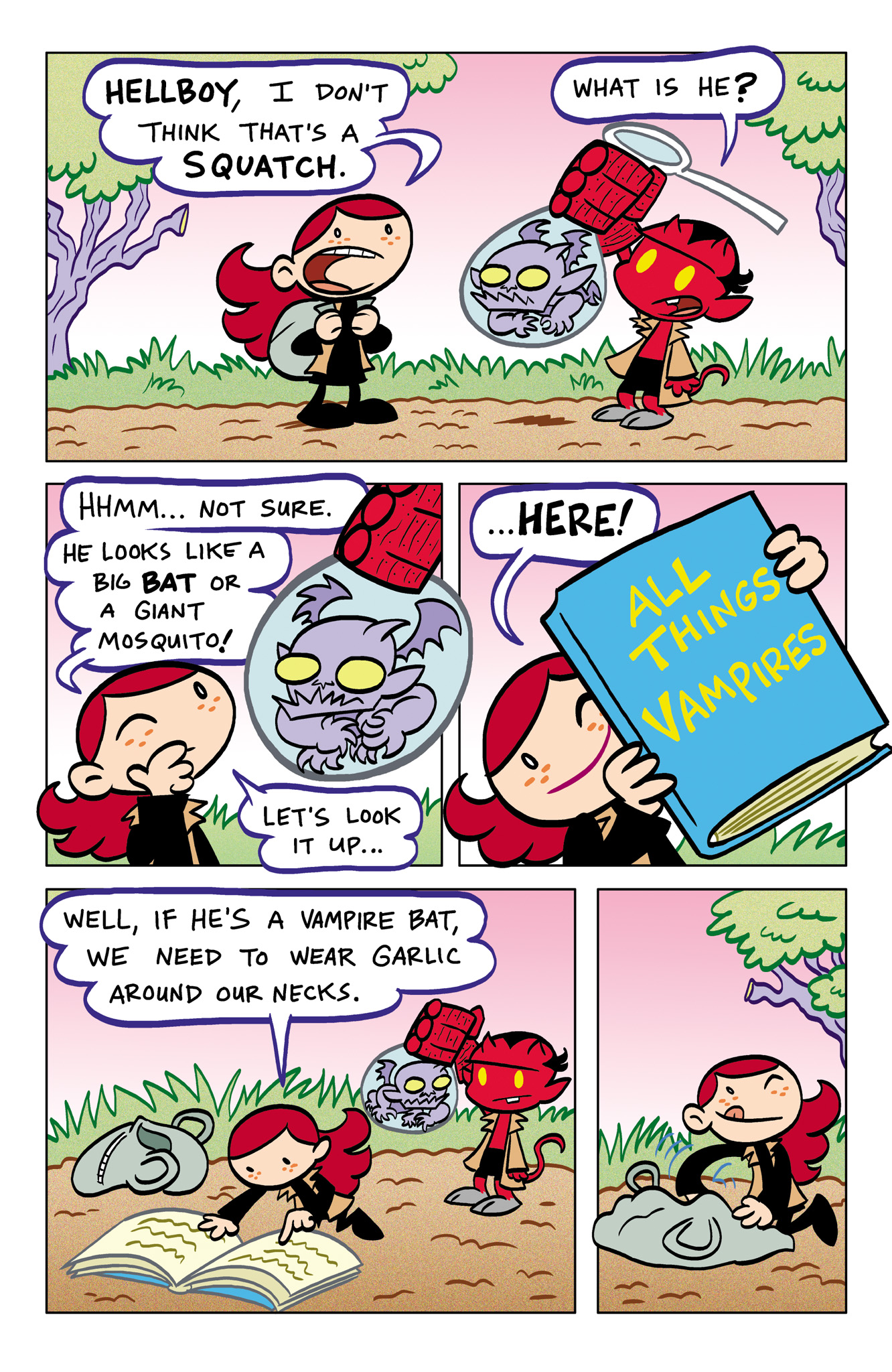 Read online Itty Bitty Hellboy comic -  Issue #2 - 14