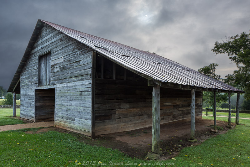 Classical Photography A log cabin, an old barn, a tin roof, and a