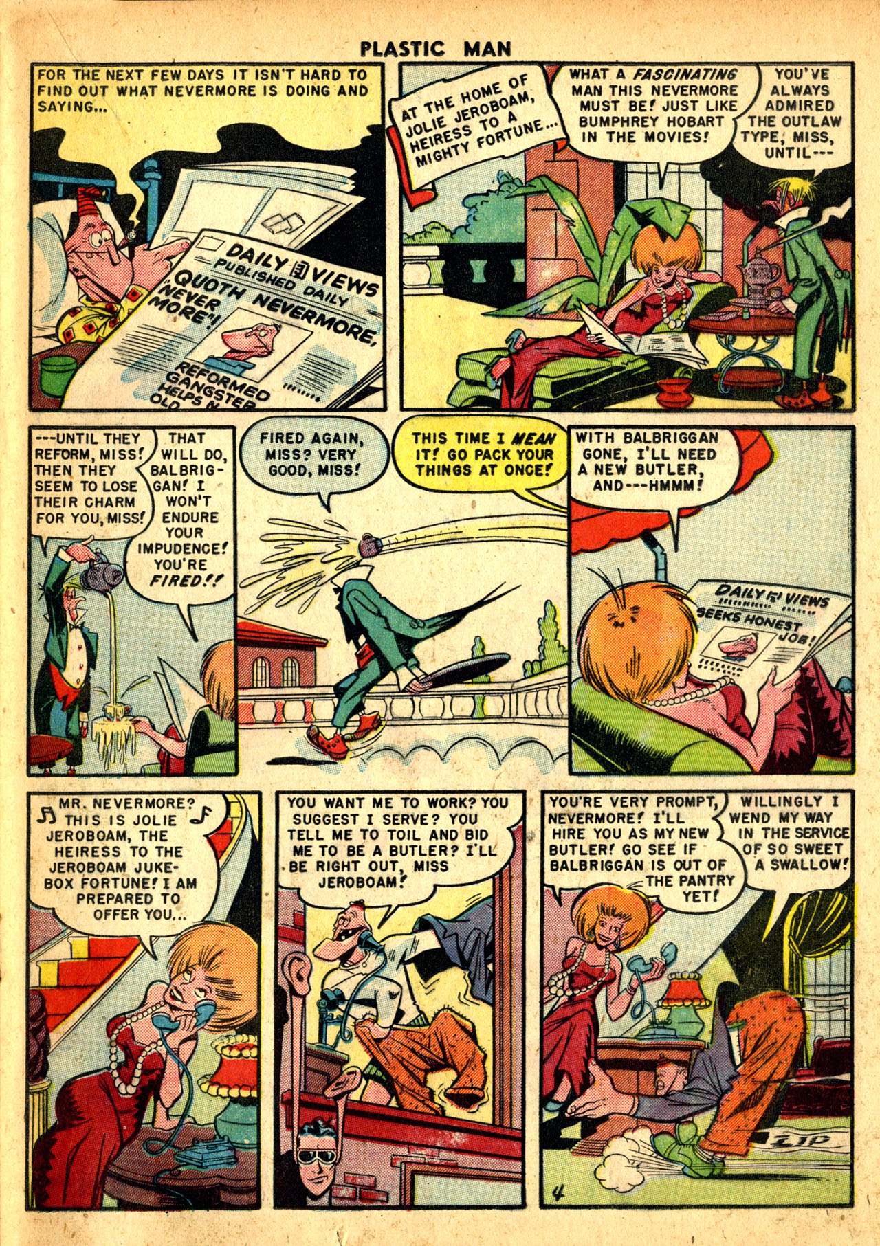 Read online Plastic Man (1943) comic -  Issue #23 - 21