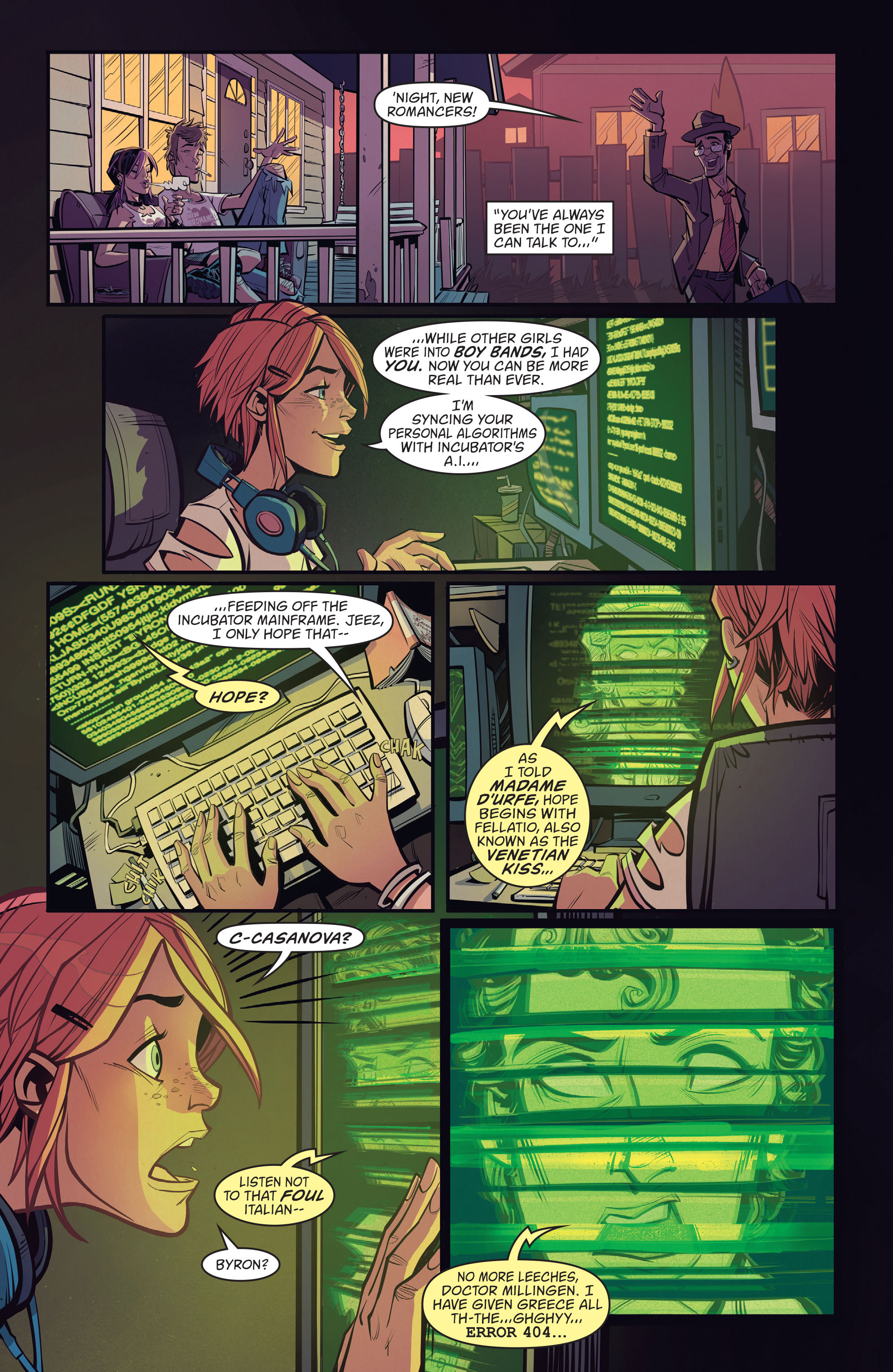 Read online New Romancer comic -  Issue #1 - 8