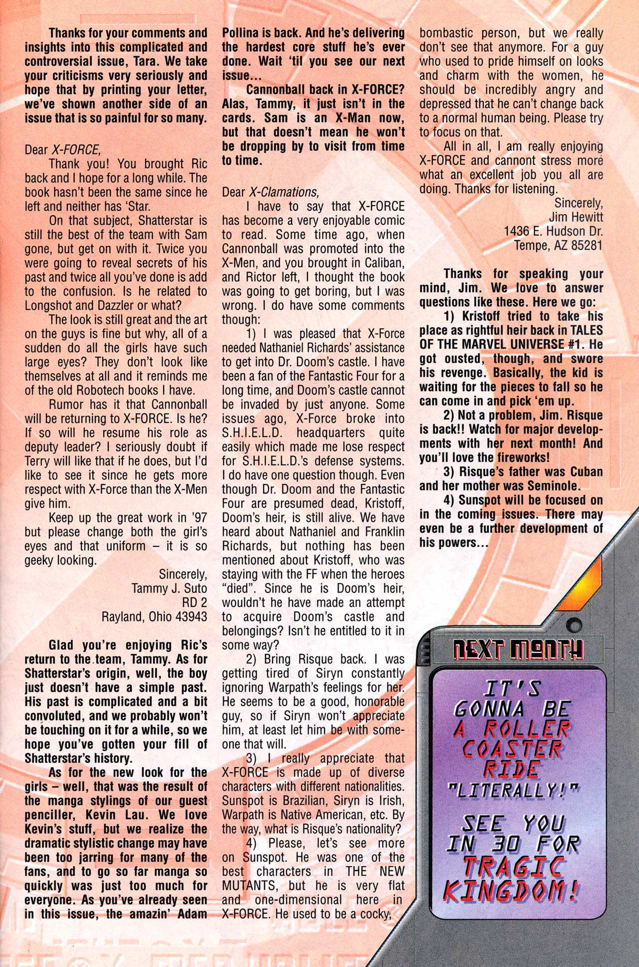 Read online X-Force (1991) comic -  Issue #65 - 35