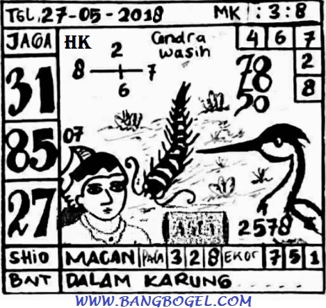 Forum Syair Harian Shio Jitu Hk 27 Mei 2018 Kode Syair Sgp Hk Sd Motesia