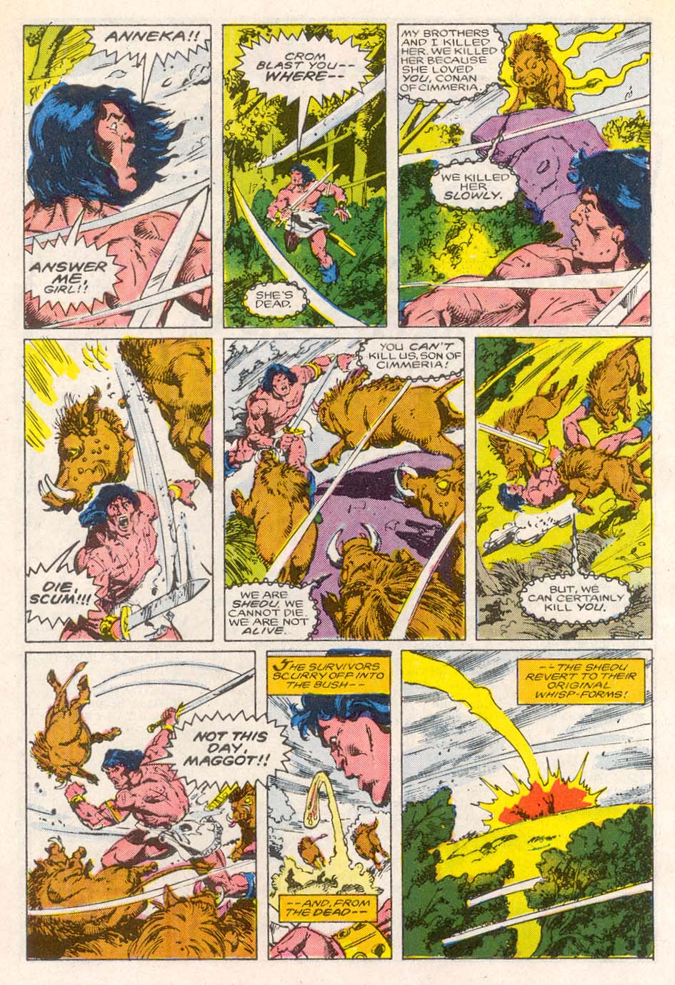 Conan the Barbarian (1970) Issue #193 #205 - English 20