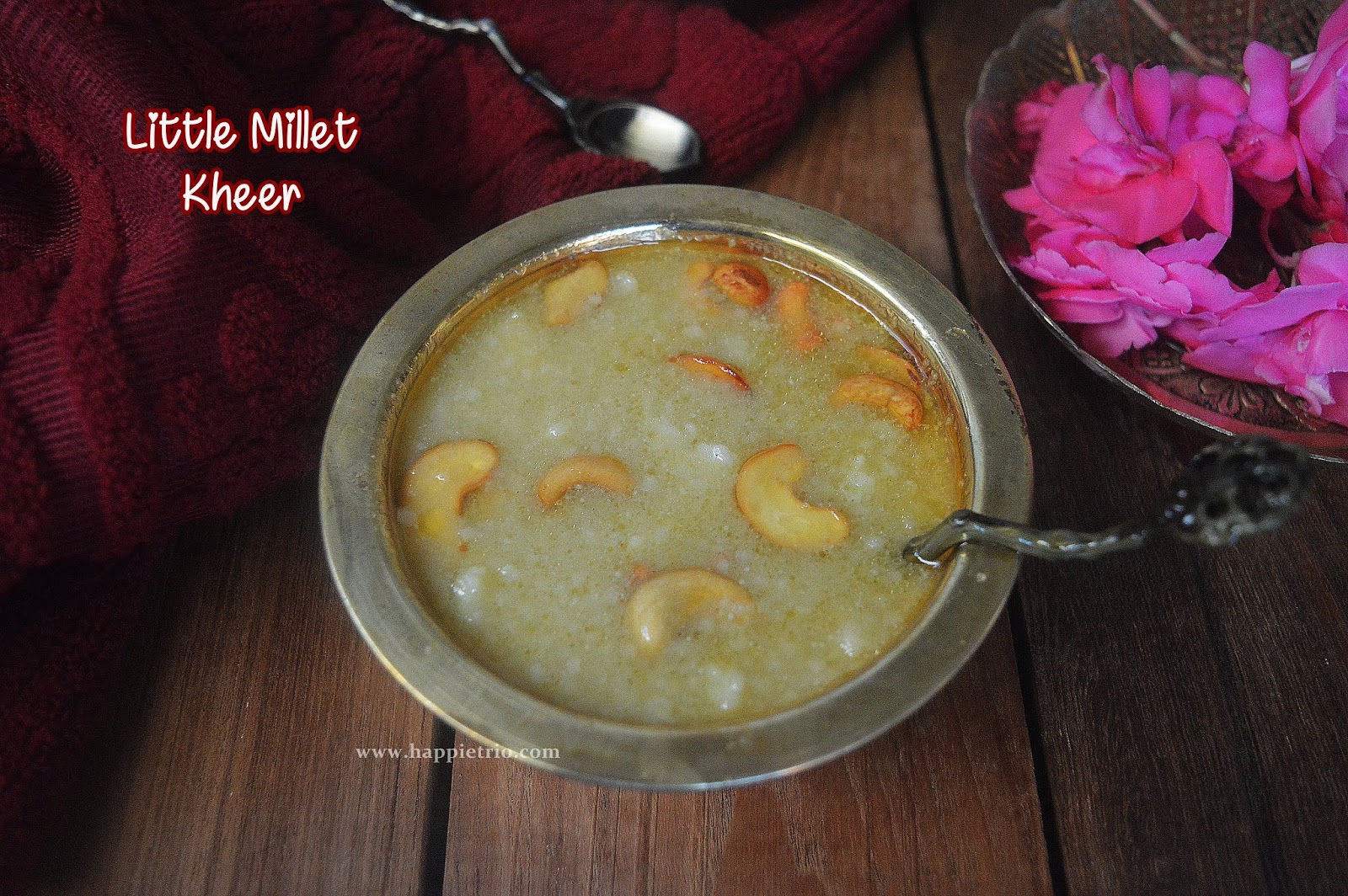 Little Millet Kheer Samai Paruppu Payasam Millet Dal Kheer Cook