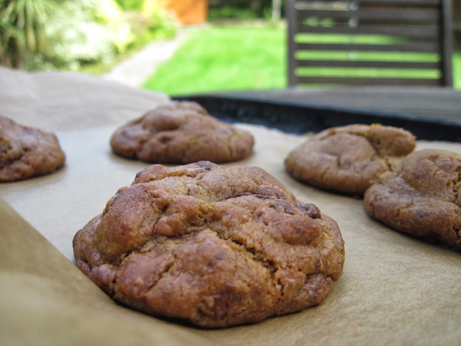 The Sugar Lump Nutellastuffed Brown Butter Chocolate Chip Cookies