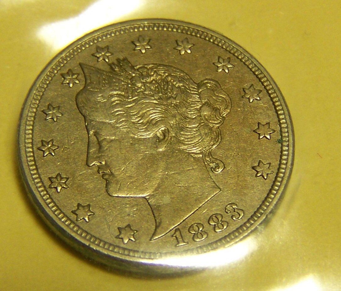 My Coin Pictures: 1883 Uncirculated Liberty V Nickel