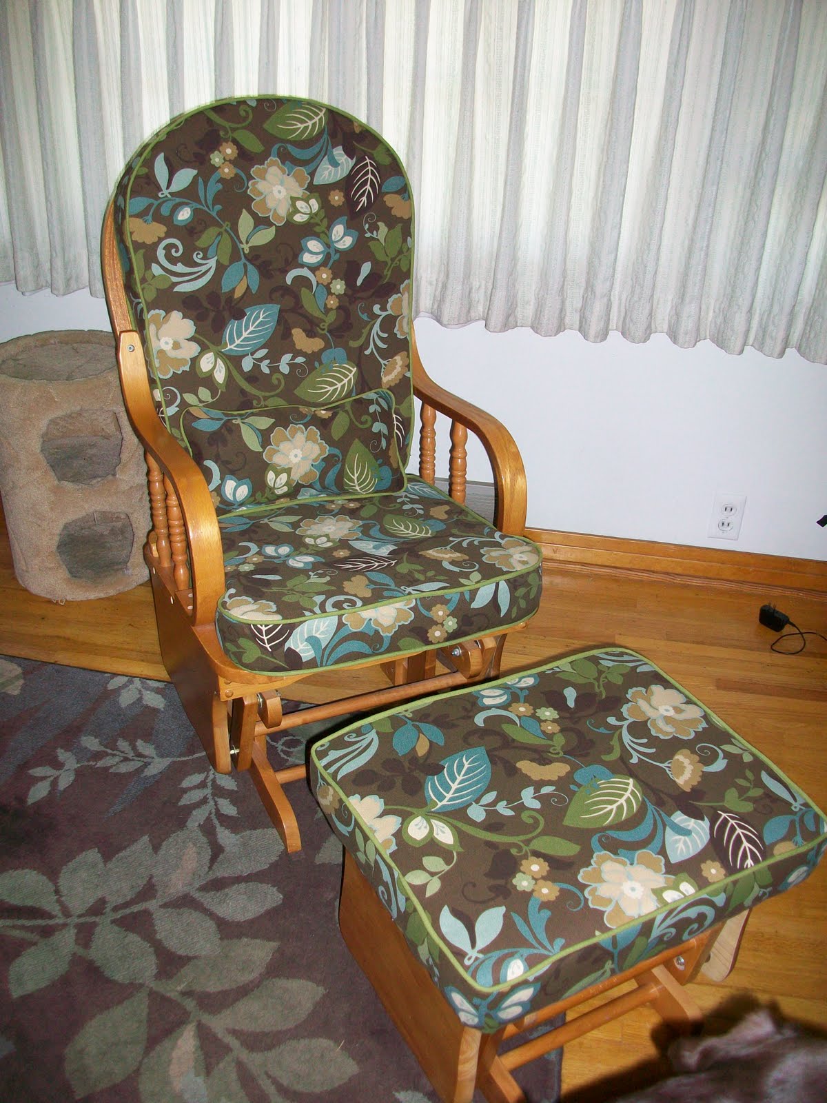 A New Adventure New Cushions for the Glider