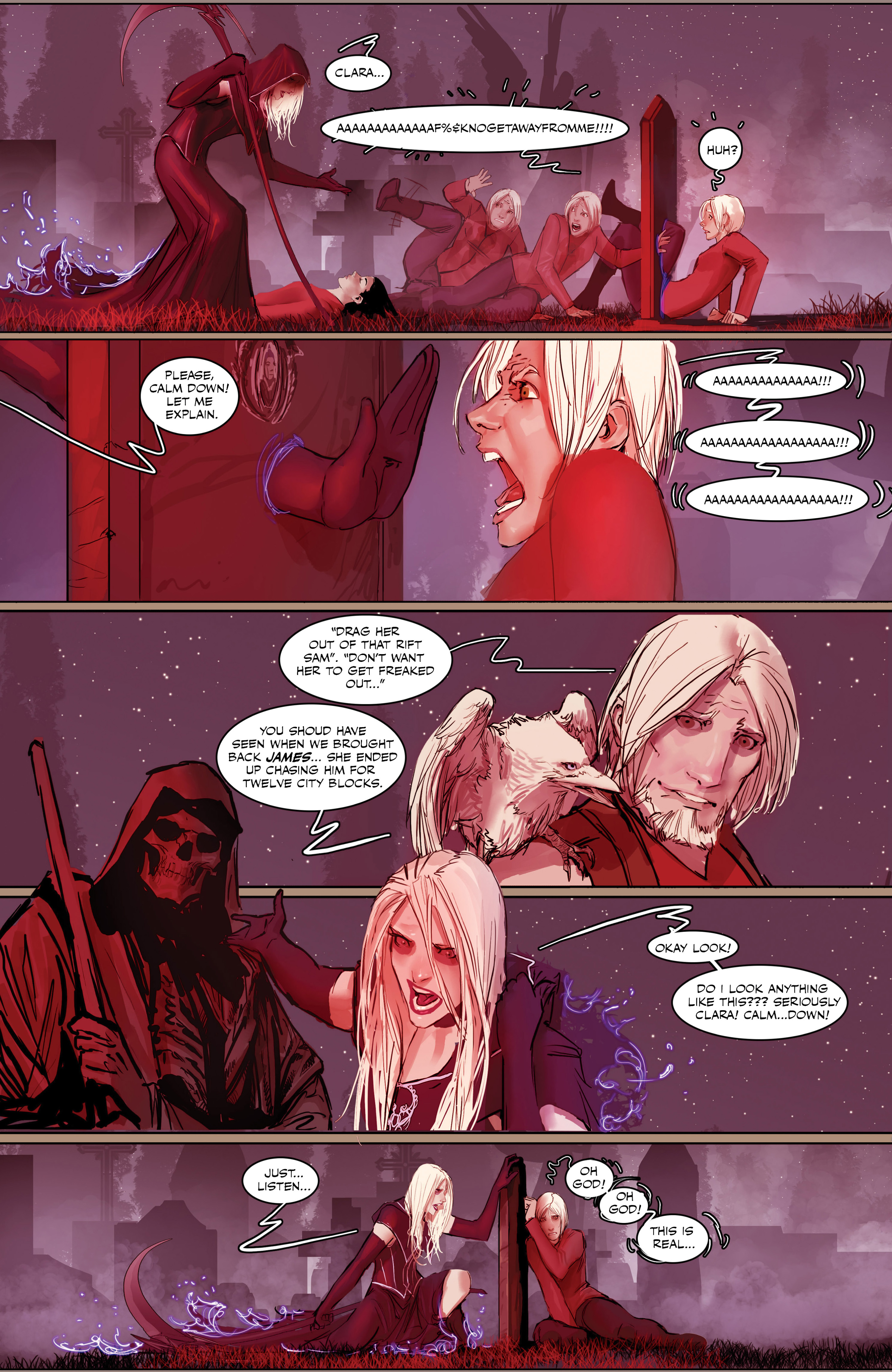 Read online Death Vigil comic -  Issue #1 - 36