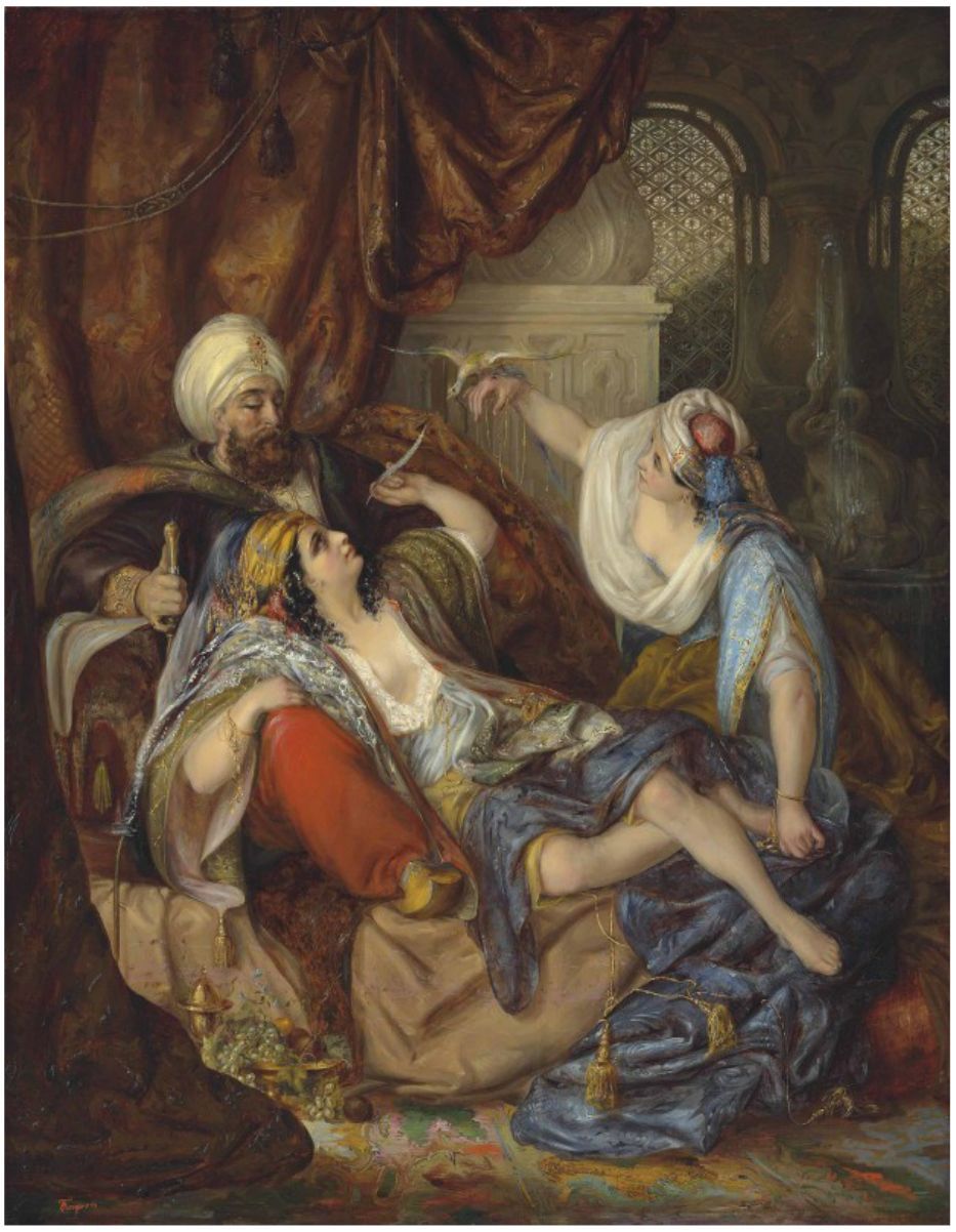 Наложницы султана. Julius Victor Berger (1850-1902). Julius Victor Berger. Гарем Султана в живописи.