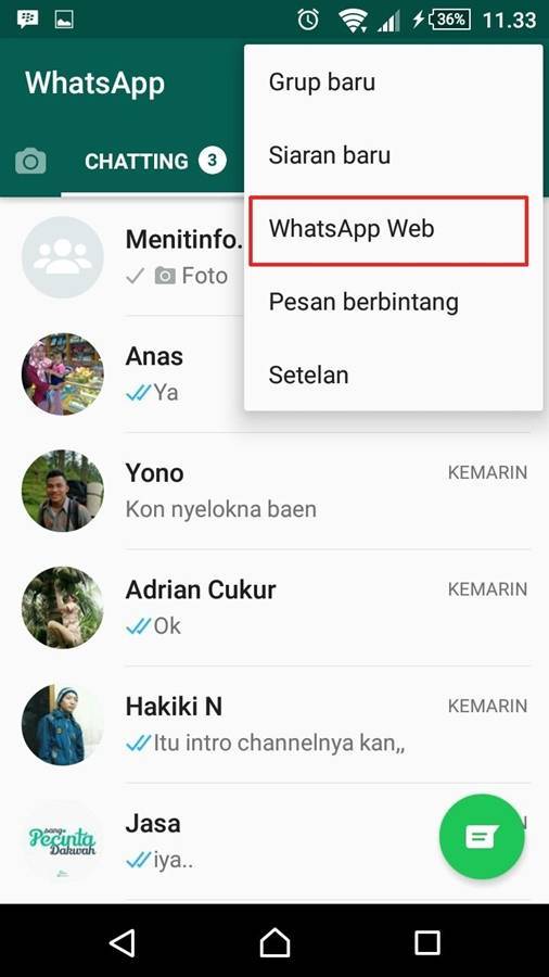 Featured image of post Cara Intro Di Grup Whatsapp Alternatif lainnya ketuk chat baru grup baru