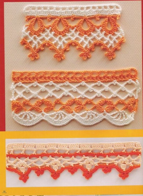 ❤ ✿ Mi Rincón del Tejido ✿ ❤: Colección de puntillas o encajes a crochet  (ganchillo) - Crochet laces collection