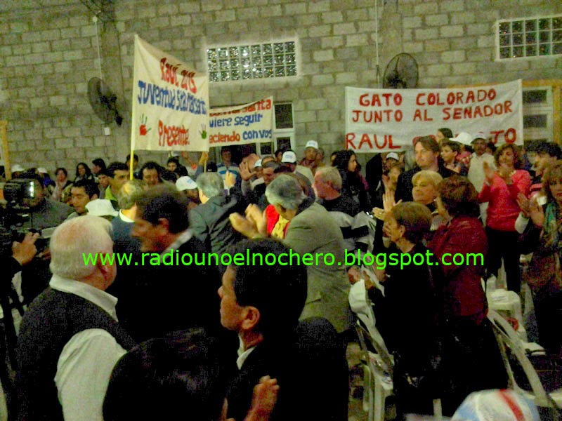 Noticias de El Nochero y la región Raúl Gramajo lanzó oficialmente su