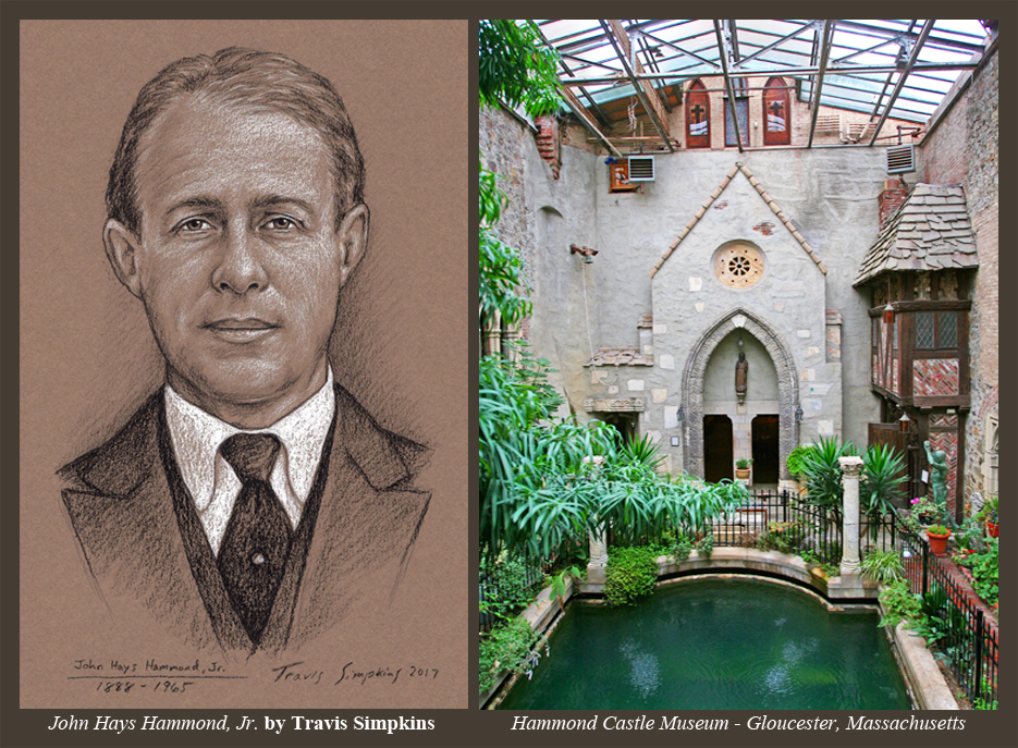 Travis Simpkins John Hays Hammond Jr Hammond Castle Museum Gloucester Massachusetts By Travis Simpkins