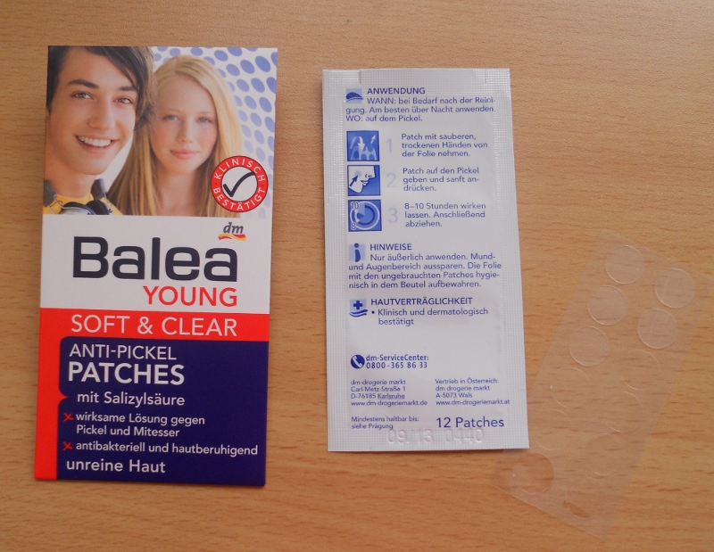 Balea Soft And Clear Anti Pickel Patches yuniispflegeblog.blogspot.com