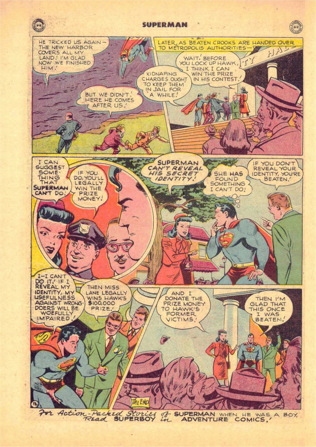 Read online Superman (1939) comic -  Issue #50 - 15