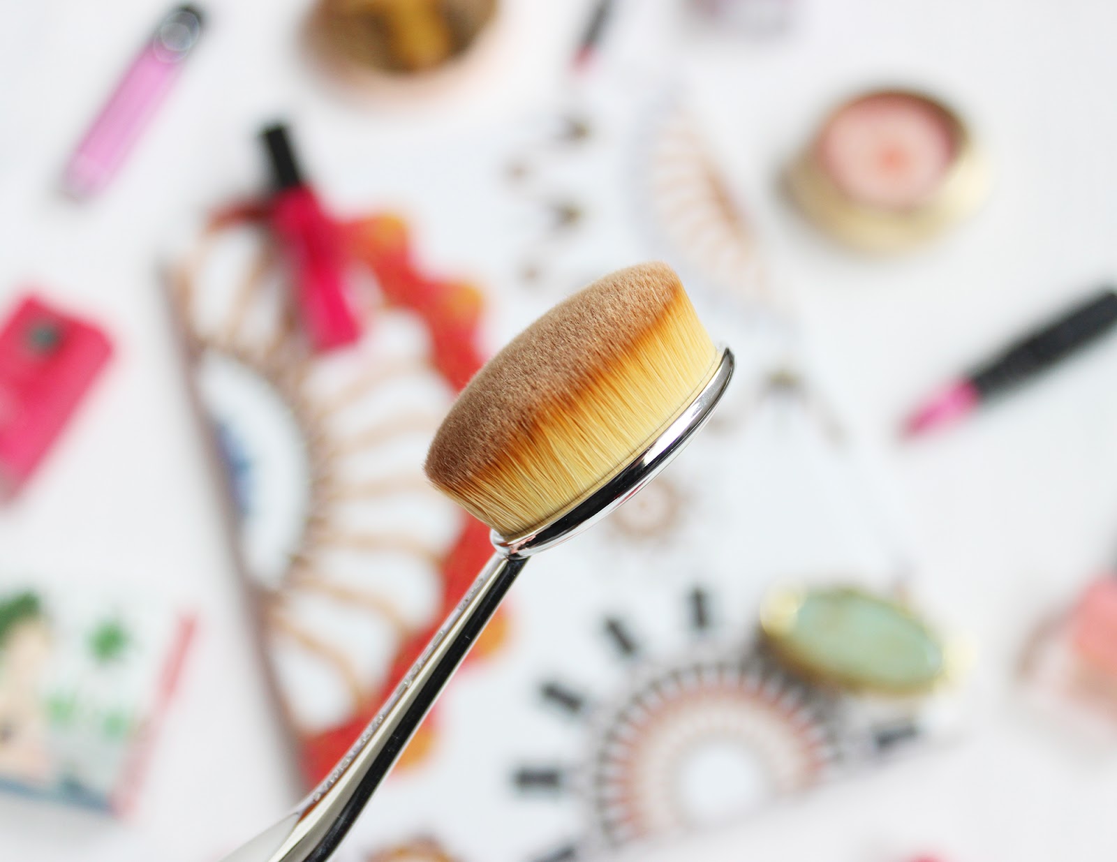 Artis makeup brushes Oval 6 review Tales of a Pale Face UK beauty