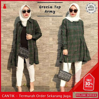 Jual RRJ096A293 Atasan Muslim Wanita Grecia Tunik Mo BMGShop