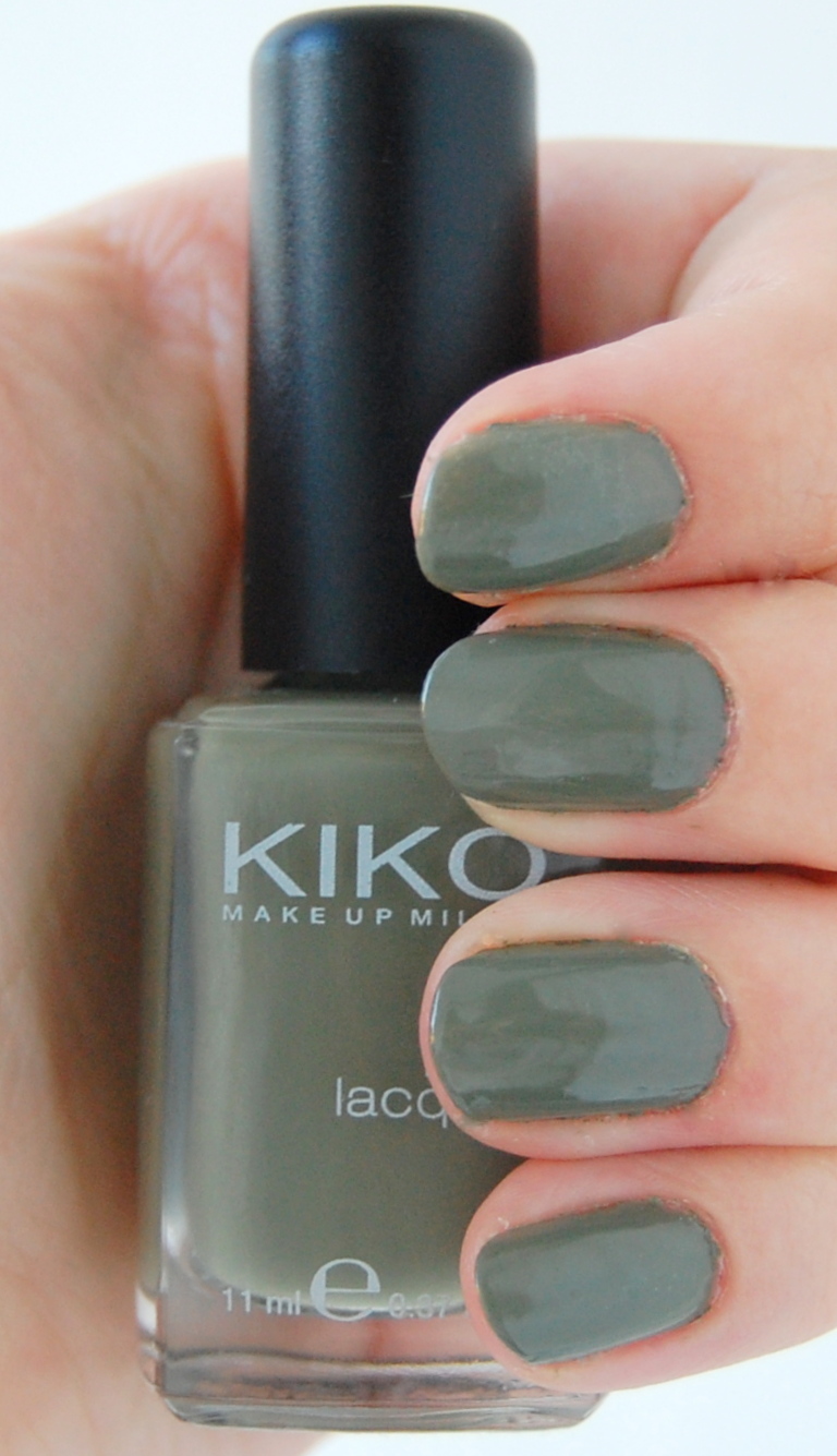 clouds and cuticle oil uk beauty blog notd kiko khaki