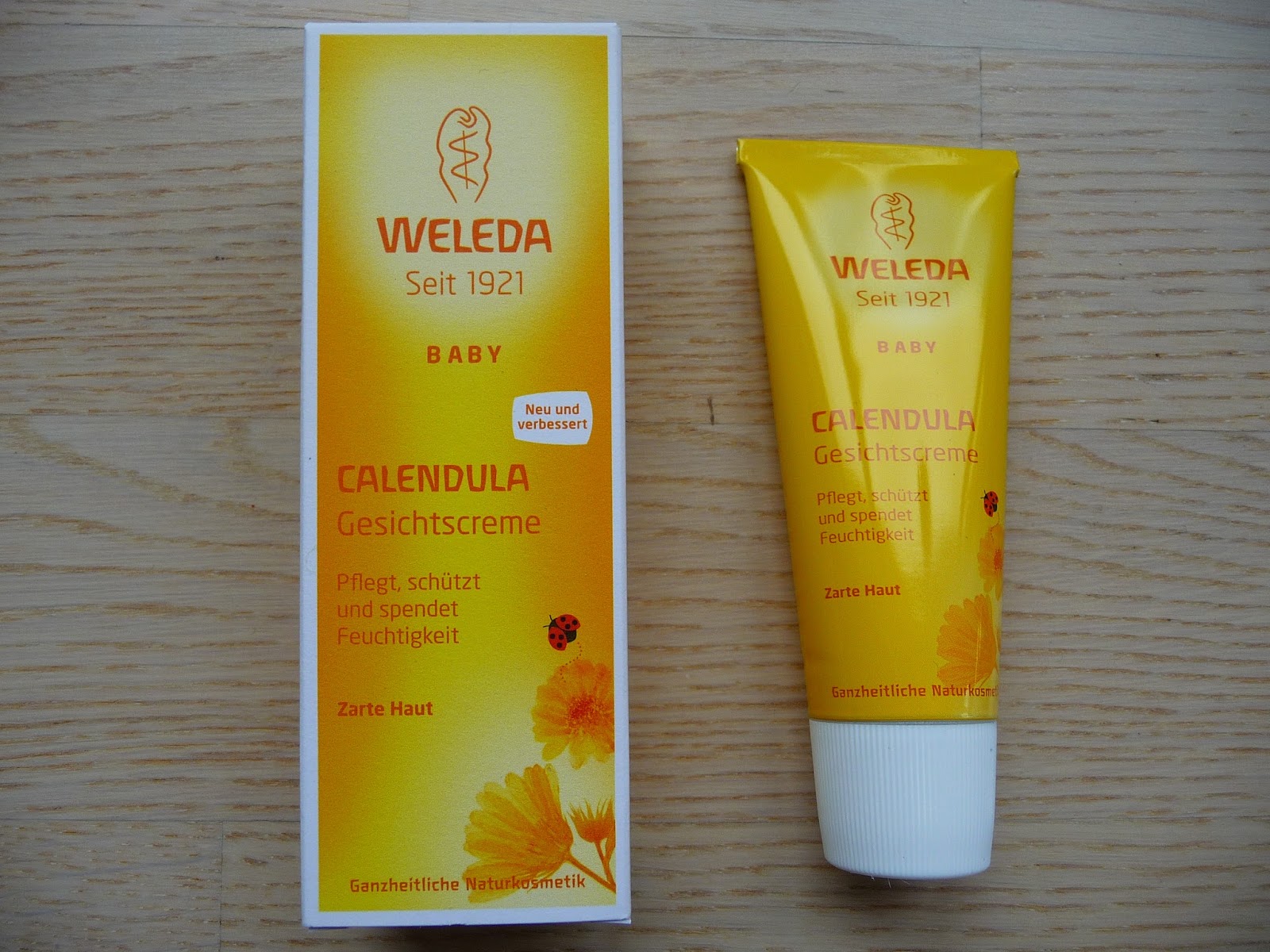 ApfelHausBaum-Familie: Weleda Calendula Gesichtscreme