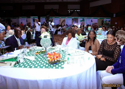 Photos: Knorrs Nigeria Unveils Omotola Jalade & Daughter Meraiah