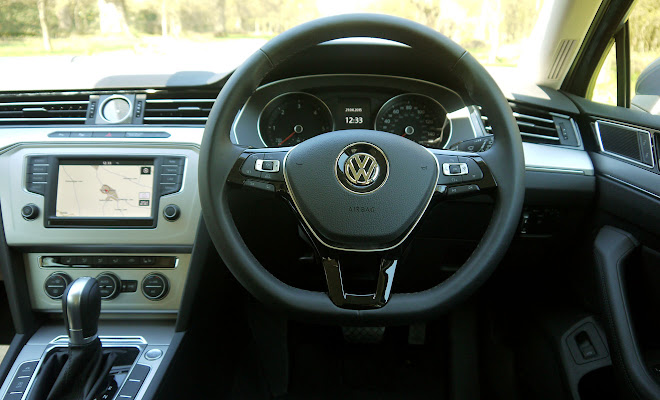VW Passat cockpit